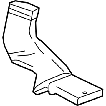 Chevy 89018314 Floor Duct