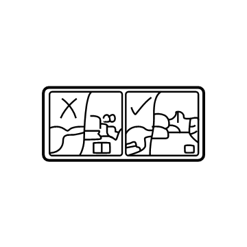 Chevy 84089673 Fuel Label