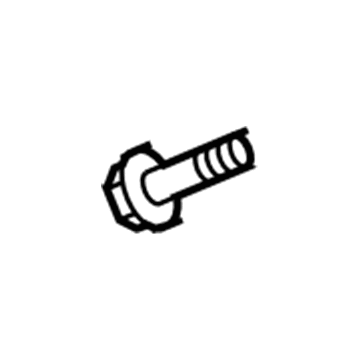 Chevy 11611881 Skid Plate Screw