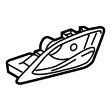 Cadillac XTS Interior Door Handle - 22945890