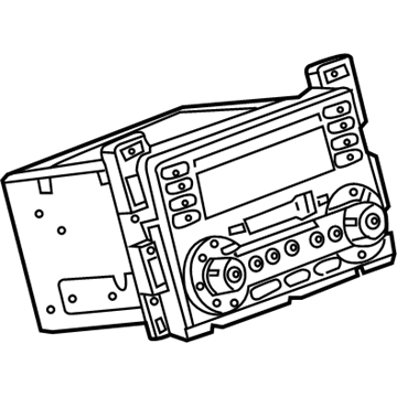 Chevy 15921647 AM/FM CD