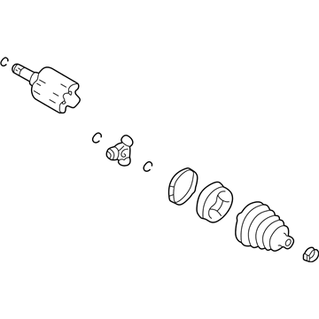 Pontiac 26091315 Inner CV Joint