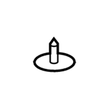 GM 13265959 Insulator Retainer 13265959 GM Insulator Retainer Illustration 1 of 1