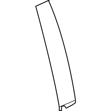 GM 84263146 Applique, Rear Driver Side 84263146 GM Applique, Rear Driver Side Illustration 1 of 1