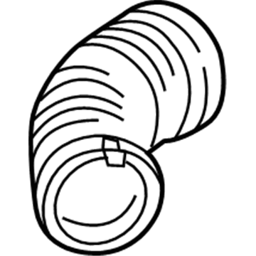 GM 23444207 Inlet Duct 23444207 GM Inlet Duct Illustration 1 of 1