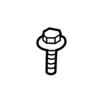 11570776 GM Resonator Screw Illustration 1 of 1