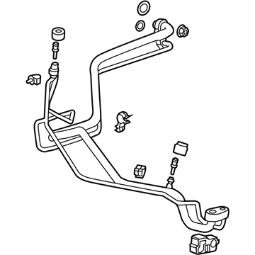 GM 95299470 Suction Hose 95299470 GM Suction Hose Illustration 1 of 1