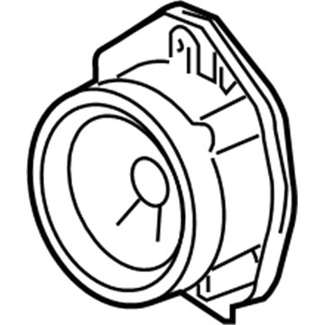 GM 84203334 Rear Driver Speaker 84203334 GM Rear Driver Speaker Illustration 1 of 1