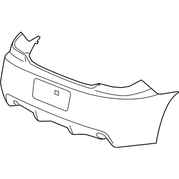 Pontiac G6 Bumper Cover - 25876637
