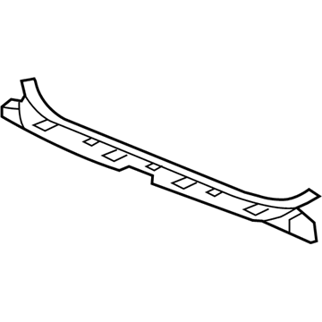 GM 15939187 Center Bracket, Rear 15939187 GM Center Bracket, Rear Illustration 1 of 1