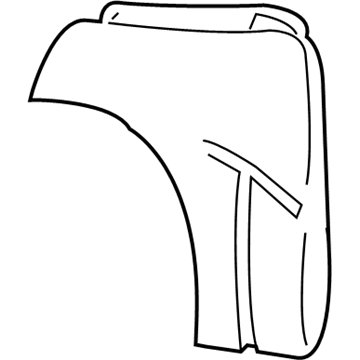 Buick 12457006 Seat Back Pad