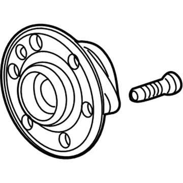 Chevy 13544387 Rear Hub & Bearing