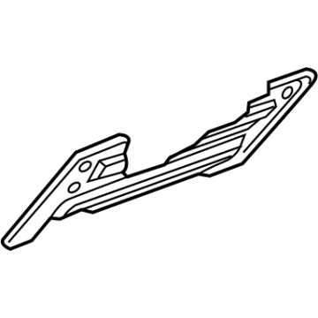 GMC 23387335 Reinforcement Beam Deflector