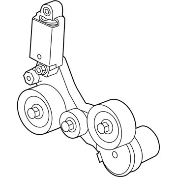 Chevy Malibu Timing Belt Tensioner - 12663047