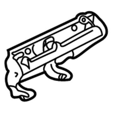 GM 15274962 Handle, Outside Pivot, Driver Side 15274962 GM Handle, Outside Pivot, Driver Side Illustration 1 of 1