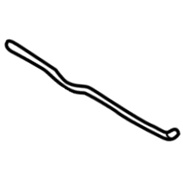 24416349 GM Control Rod Lock Rod, Driver Side Illustration 1 of 1