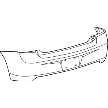 Pontiac Vibe Bumper - 88975672