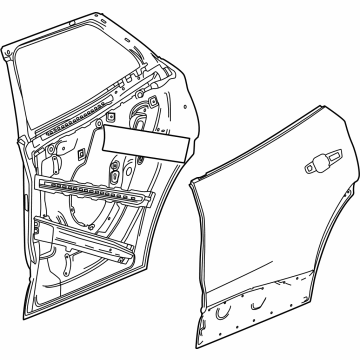 Chevy 26434764 Door Shell