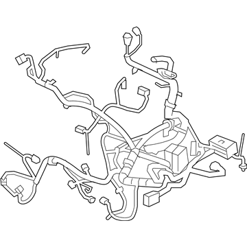 GM 25889849 Engine Harness 25889849 GM Engine Harness Illustration 1 of 1