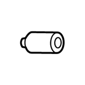15845031 GM Fuel Door Bumper, Front Illustration 1 of 1