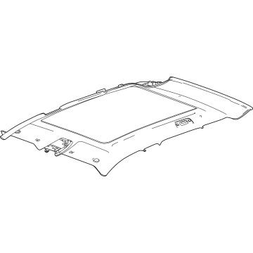 GM 87828096 Panel, Roof Headlining 87828096 GM Panel, Roof Headlining Illustration 1 of 1