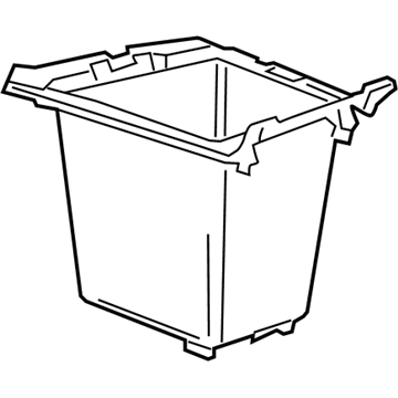 GM 84318652 Compartment 84318652 GM Compartment Illustration 1 of 1