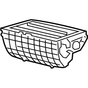 84367019 GM Cup Holder, Black Illustration 1 of 1