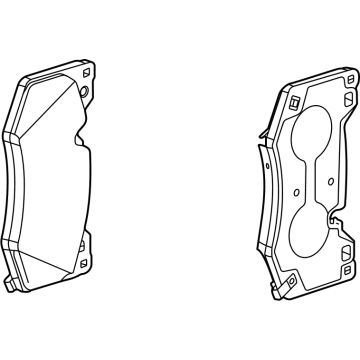Cadillac 84776458 Brake Pads