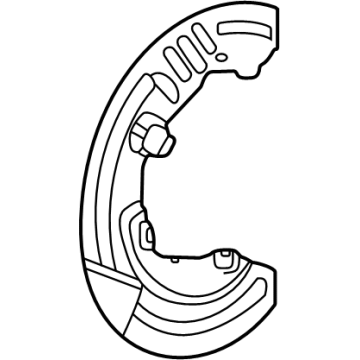 Cadillac 84476155 Backing Plate