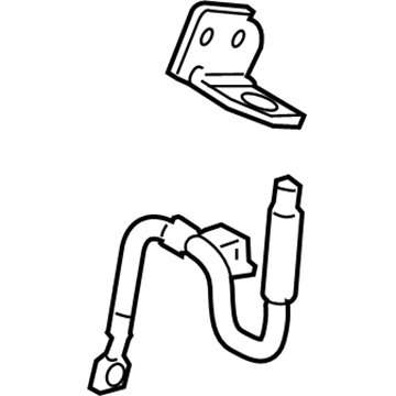 GM 20842850 Flex Hose, Front Driver Side 20842850 GM Flex Hose, Front Driver Side Illustration 1 of 1