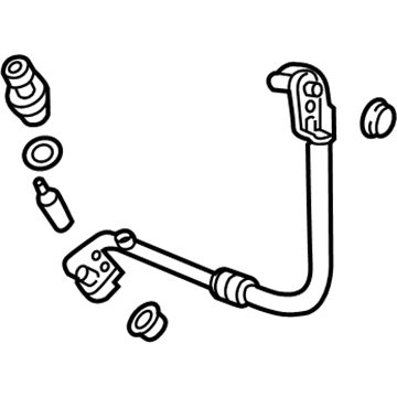 23369104 GM Discharge Hose Illustration 1 of 1