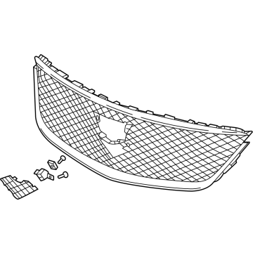 Cadillac 42879380 Grille Assembly