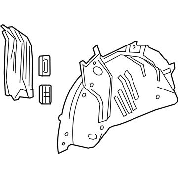 Chevy 84757463 Inner Wheelhouse