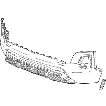 Chevy 85617684 Bumper Cover