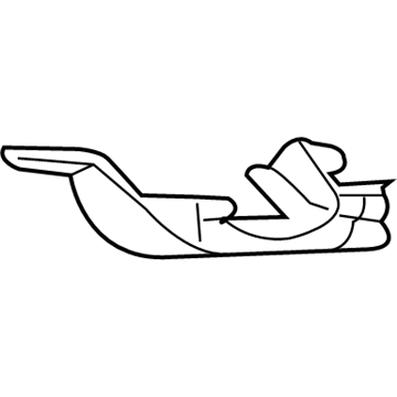 23195847 GM Master Cylinder Shield Illustration 1 of 1