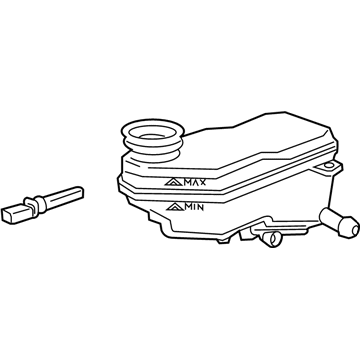 Chevy Volt Brake Master Cylinder Reservoir - 23247422