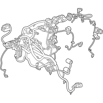 GM 85595248 Engine Harness 85595248 GM Engine Harness Illustration 1 of 1