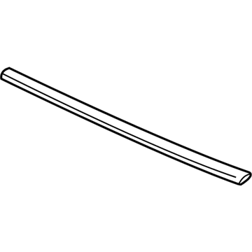 15855932 GM Upper Molding Illustration 1 of 1