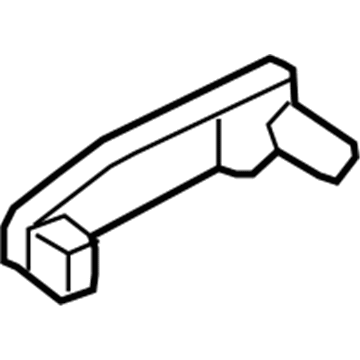 GM 22672194 Handle, Outside, Black 22672194 GM Handle, Outside, Black Illustration 1 of 1