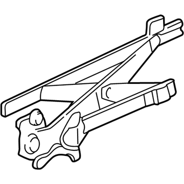 GM 16830437 Window Regulator, Front Driver Side 16830437 GM Window Regulator, Front Driver Side Illustration 1 of 1
