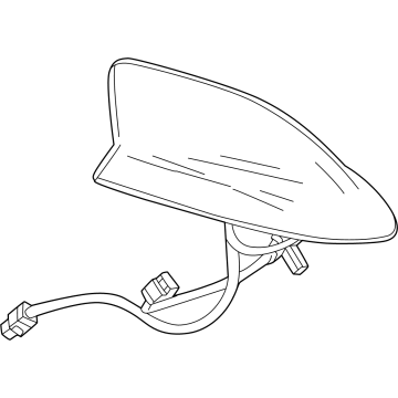 GM 26542899 Antenna Assembly-High Frequency Eccn=5A991 *Black Meet Kt 26542899 GM Antenna Assembly-High Frequency Eccn=5A991 *Black Meet Kt Illustration 1 of 1