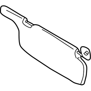 Chevy 91174952 Visor