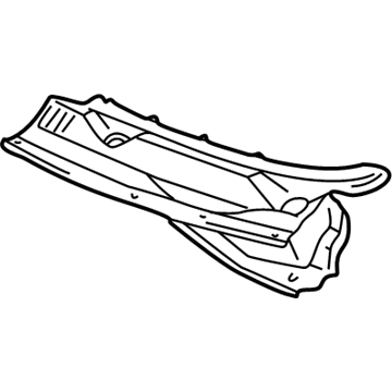 Pontiac 88973656 Cowl Grille