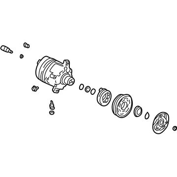 Buick 89018898 Compressor Assembly