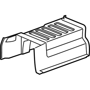 22868654 GM Trim Panel, Black Illustration 1 of 1