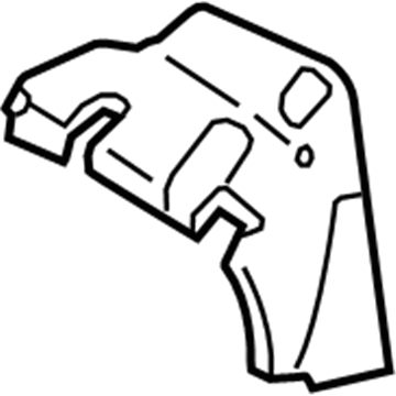GM 20922056 Insulator, Rear Passenger Side 20922056 GM Insulator, Rear Passenger Side Illustration 1 of 1