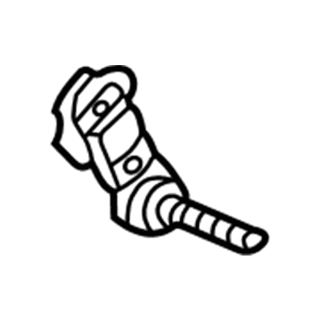 15942077 GM Seat Belt Assembly Plate Illustration 1 of 1