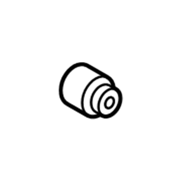 GM 13257312 Rear Link Assembly Lower Bushing 13257312 GM Rear Link Assembly Lower Bushing Illustration 1 of 1