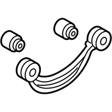 GM 13306739 Front Upper Control Arm, Rear Driver Side 13306739 GM Front Upper Control Arm, Rear Driver Side Illustration 1 of 1