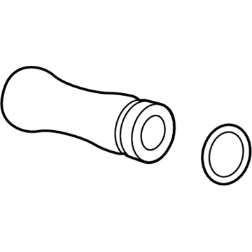 GM 12790785 Inlet Pipe 12790785 GM Inlet Pipe Illustration 1 of 1